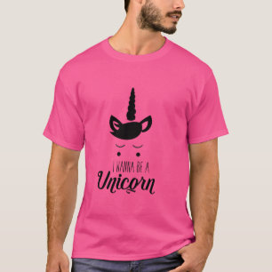 Camiseta Quiero ser un unicornio