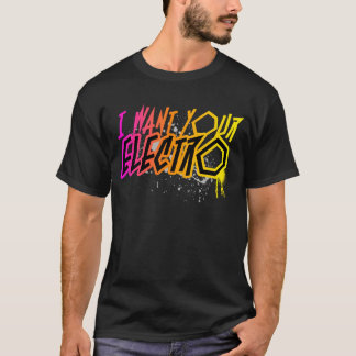 Camiseta ¡Quiero su electro!!