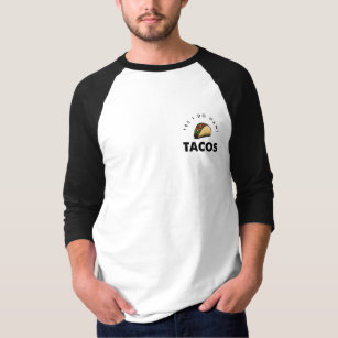 Camiseta Quiero Tacos   Logotipo de tacó