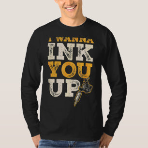 Camiseta Quiero Tintarte Artista De Tatuajes 1