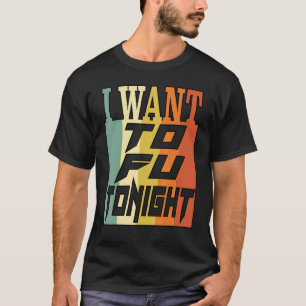 Camiseta Quiero Tofu Esta Noche Vegano Retro Vintage Mundo
