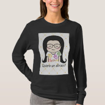 Quiero un abrazo, chica