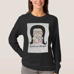 Camiseta Quiero un abrazo, chica