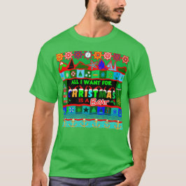 Camiseta Quiero un bote para Navidades