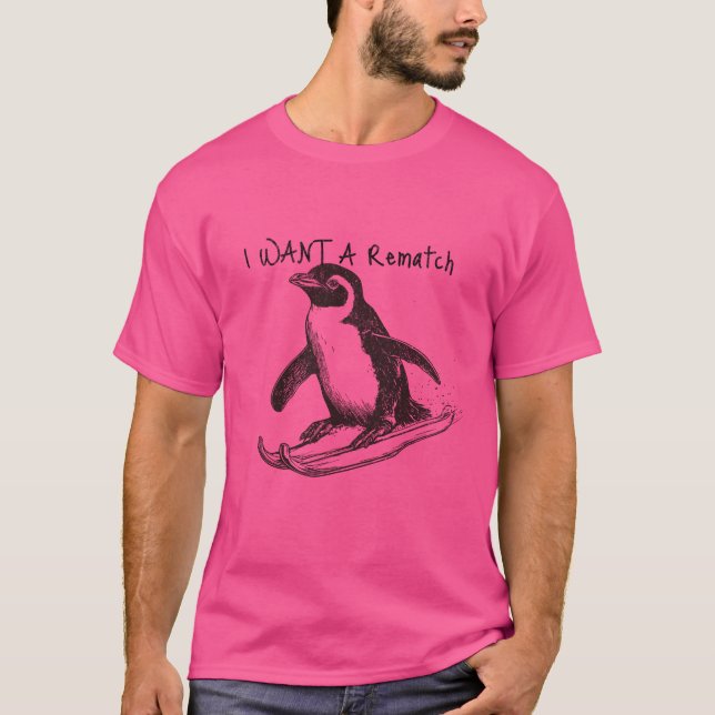 Camiseta Quiero una revancha (Anverso)