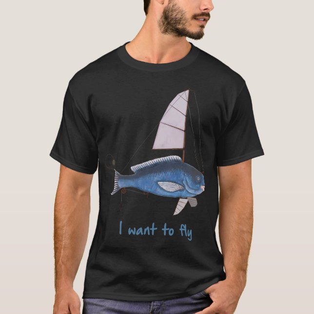 Camiseta Quiero volar (Anverso)