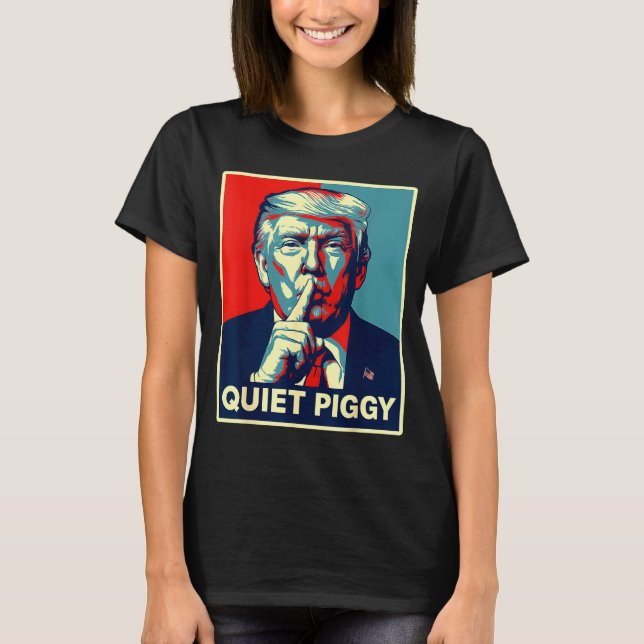 Camiseta Quiet Ggy Tees Funny Quiet Ggy  (Anverso)