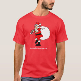 Camiseta quiet santa