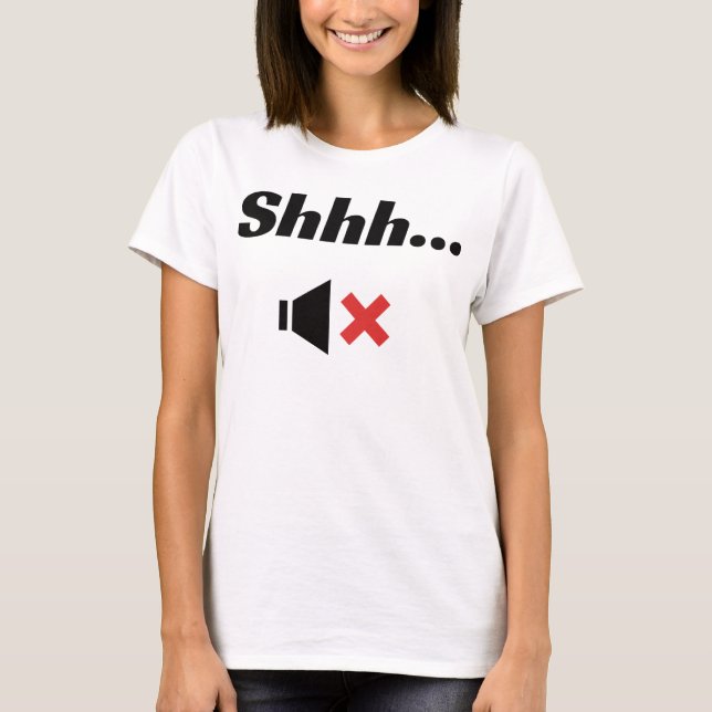 Camiseta Quiet Silence (Anverso)