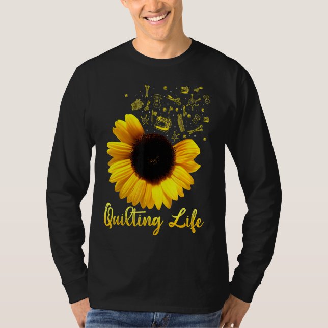 Camiseta Quillar la vida La flor solar la amo todos los día (Anverso)