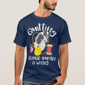 Camiseta Quillar porque el asesinato es un error masticando