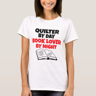 Camiseta Quillear por día Lover libro por noche