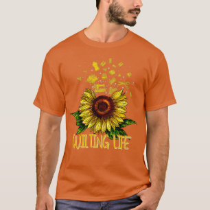 Camiseta Quilling Life Love Sun Flower