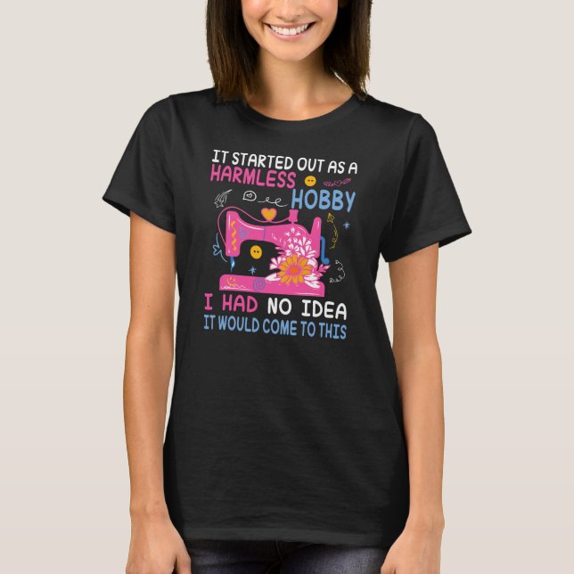 Camiseta Quilt graciosa Quilting women mamá Quilter Sood (Anverso)