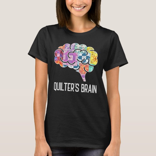 Camiseta Quilter de patchwork para ciencia pionera (Anverso)