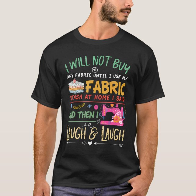 Camiseta Quilter Quilter Saving No Compraré Ninguna F (Anverso)