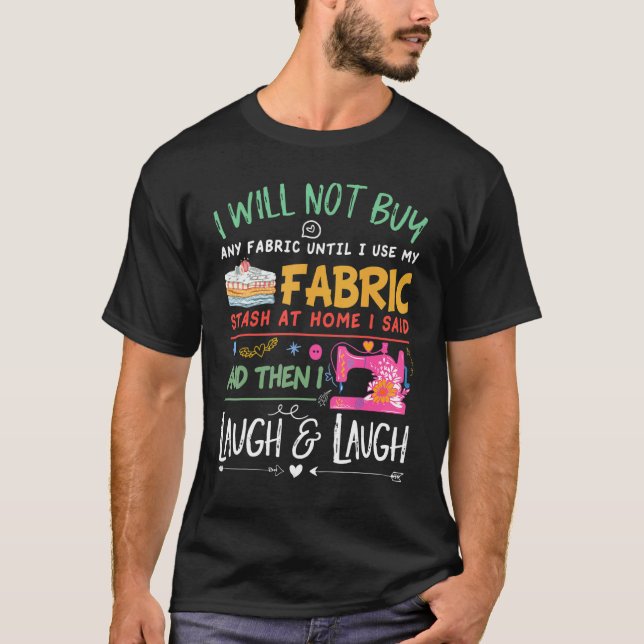 Camiseta Quilter Quilter Saving No Compraré Ninguna F (Anverso)