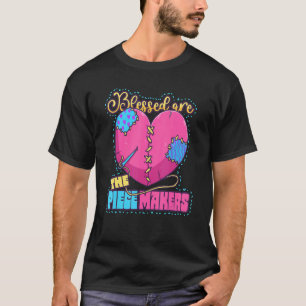 Camiseta Quilting Bleess Son Los Piecemakers Quilters Hear