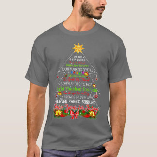 Camiseta Quilting Christmas Tree  One Long Arm Quilter 