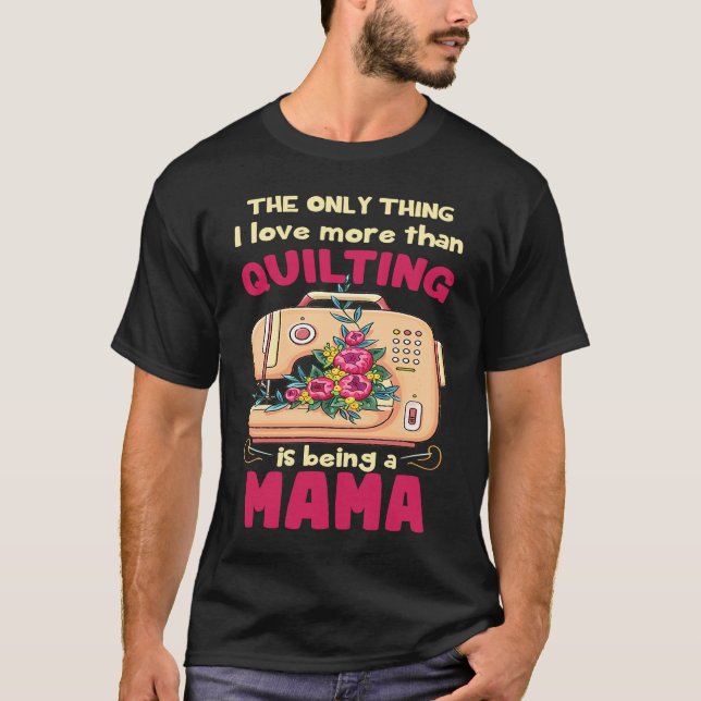 Camiseta Quilting Grandmother Quilt Mama  for Quilter & Sew (Anverso)