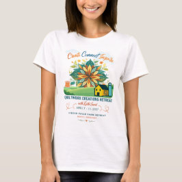 Camiseta Quiltworx Creations Retreat abril 2027