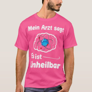 Camiseta Química Átomo de Molécula periódica de tabla 12