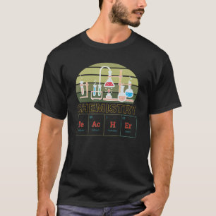 Camiseta Química Central Ciencia Orgánica Hombres Mujeres Q