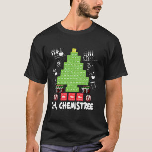 Camiseta Química de árbol químico divertida química científ
