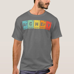 Camiseta Química De Arquetería Periodicidad De Los Elemento
