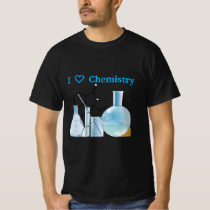 Camiseta Química de equipos de laboratorio