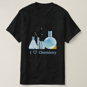 Camiseta Química de equipos de laboratorio