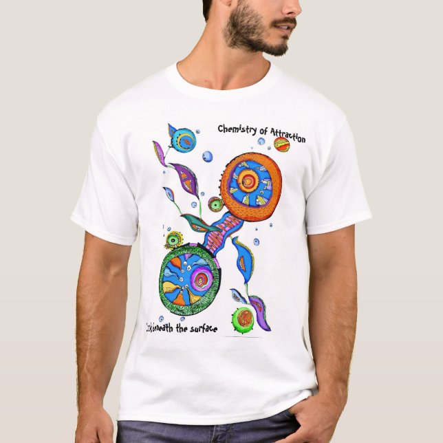 Camiseta Química de la atracción (Anverso)