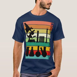 Camiseta Química de microscopio de laboratorio