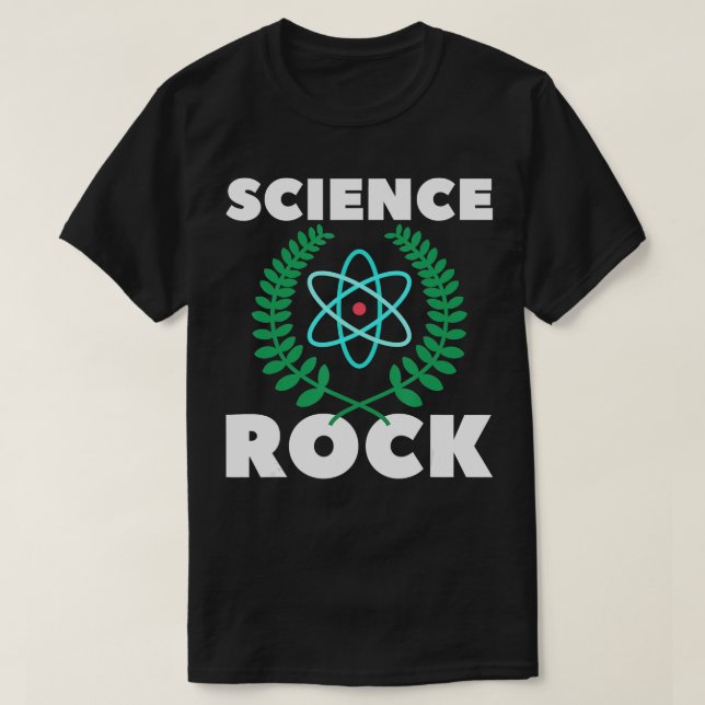 Camiseta Química de Química del Rock Científico (Diseño del anverso)