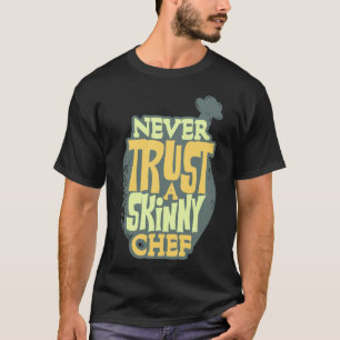 Camiseta Química del arcoiris del chef Cooking Donut