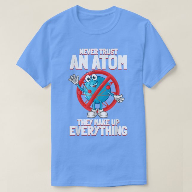 Camiseta Química divertida Nerd Regalos Átomos Aman Fys de  (Diseño del anverso)