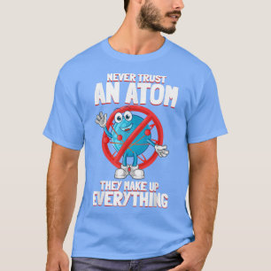 Camiseta Química divertida Nerd Regalos Átomos Aman Fys de 