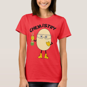 Camiseta Química Egghead Textos