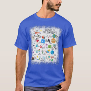 Camiseta Química esteminista de la tribu Stem de la ciencia