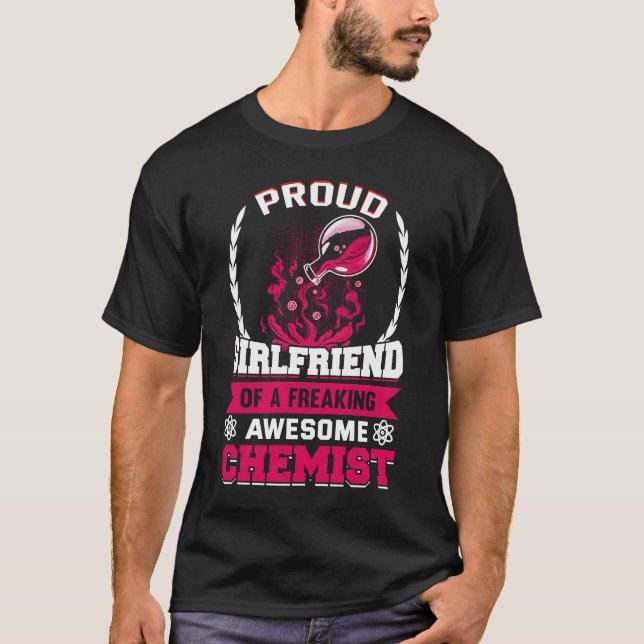 Camiseta Química Girlfriend Chemistry Lab Ciencia Química (Anverso)