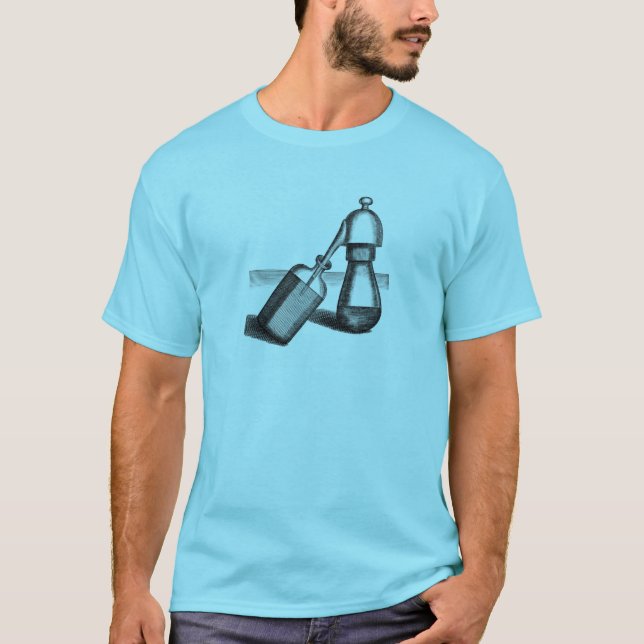 Camiseta Química moderna Alquimia medieval (Anverso)