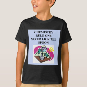 Camiseta química: nunca lama la cuchara