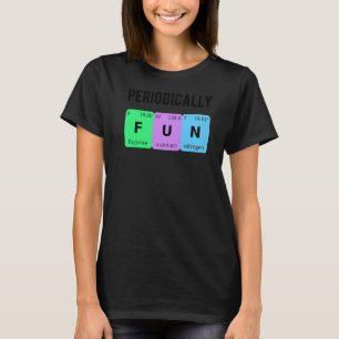 Camiseta Química periódica divertida amor para estudiantes