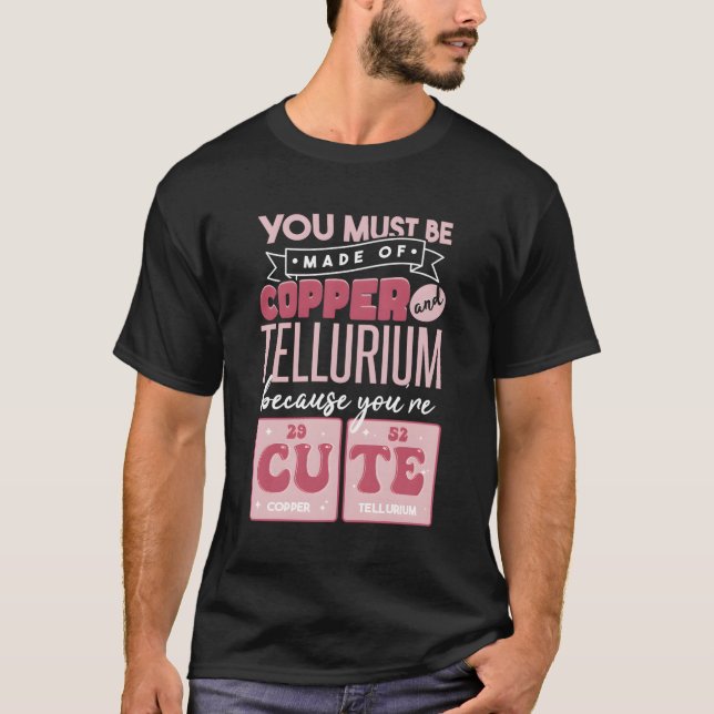 Camiseta Química Pun Chemist (Anverso)