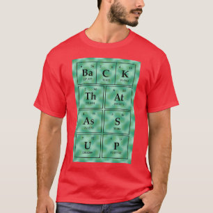 Camiseta Química Pun Graciosa Ciencia Química Periódica