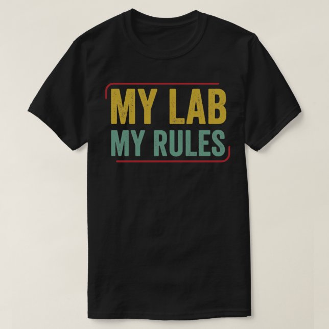 Camiseta Química Química Química Funny Laboratorio Laborato (Diseño del anverso)