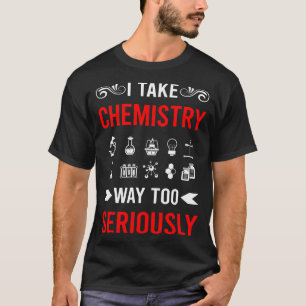 Camiseta Química Químico Laboratorio Químico Experimento