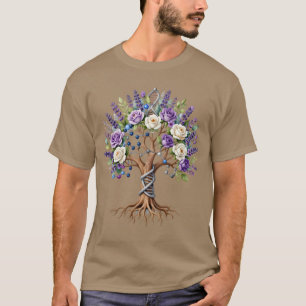 Camiseta Química y Biología de la Flora del Árbol Molecular