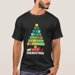Camiseta Químico Árbol de Navidad Químico Teatro de Química
