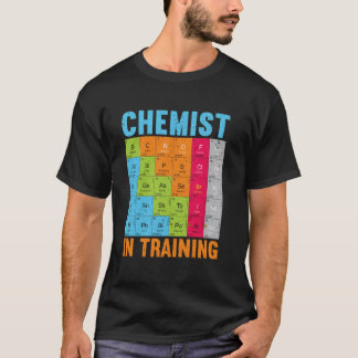 Camiseta Químico En Formación  Químico Infantil Ciencia Quí